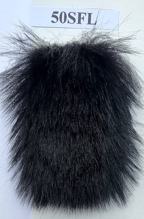 Futro 50SFL Soft Fur Long - czarny miś